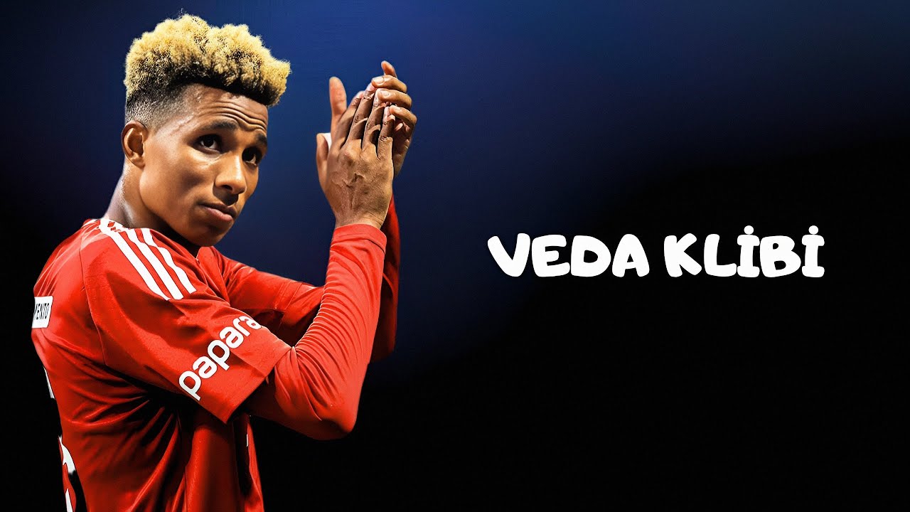 Gedson Fernandes's Emotional Farewell Video from Beşiktaş ⚽