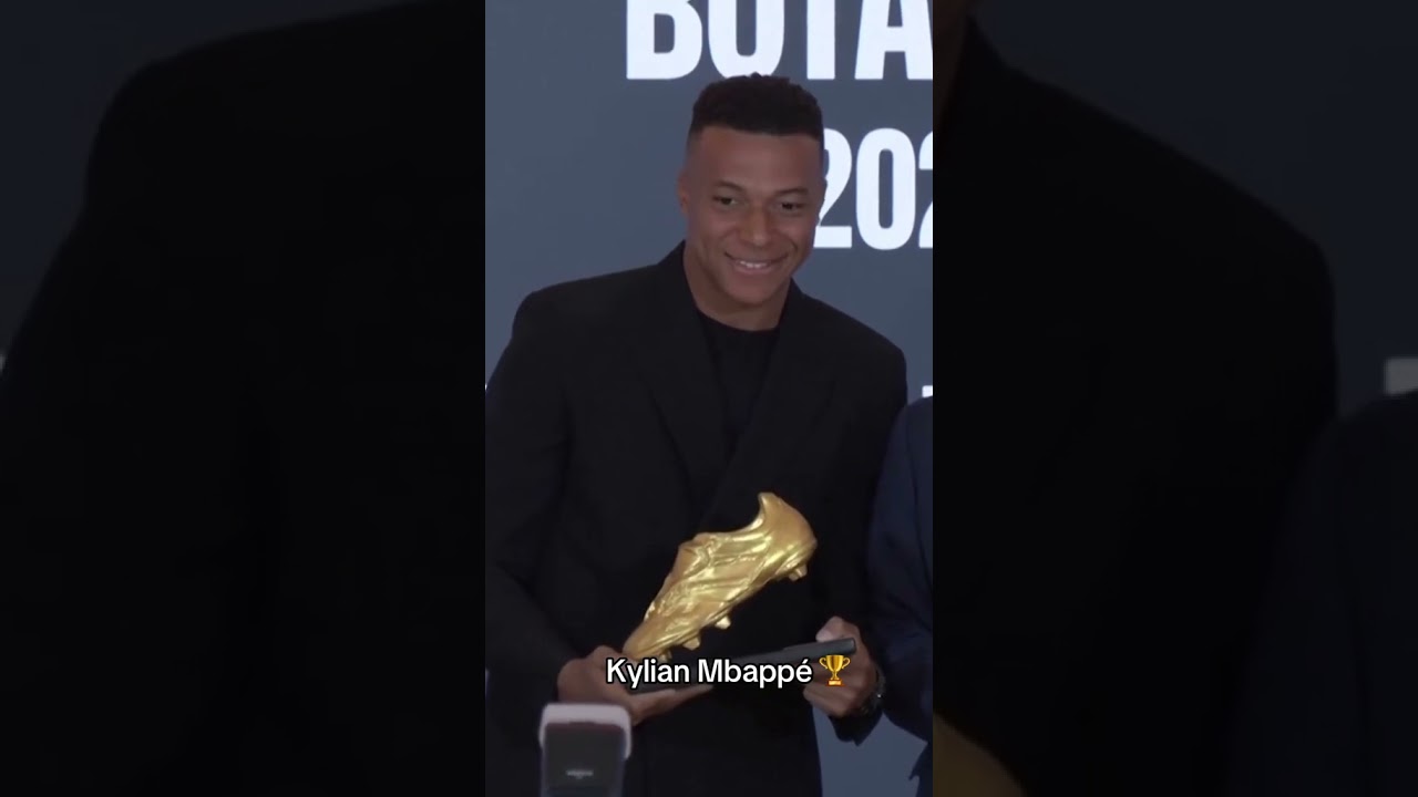 Kylian Mbappé Wins the 2024-25 Golden Boot! 🏆