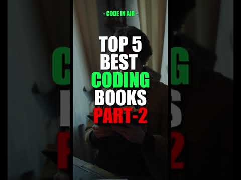 TOP 5 BEST BOOKS FOR CODING PART-2 โ
| BEST BOOKS FOR PROGRAMMING #coding #college #short #shorts