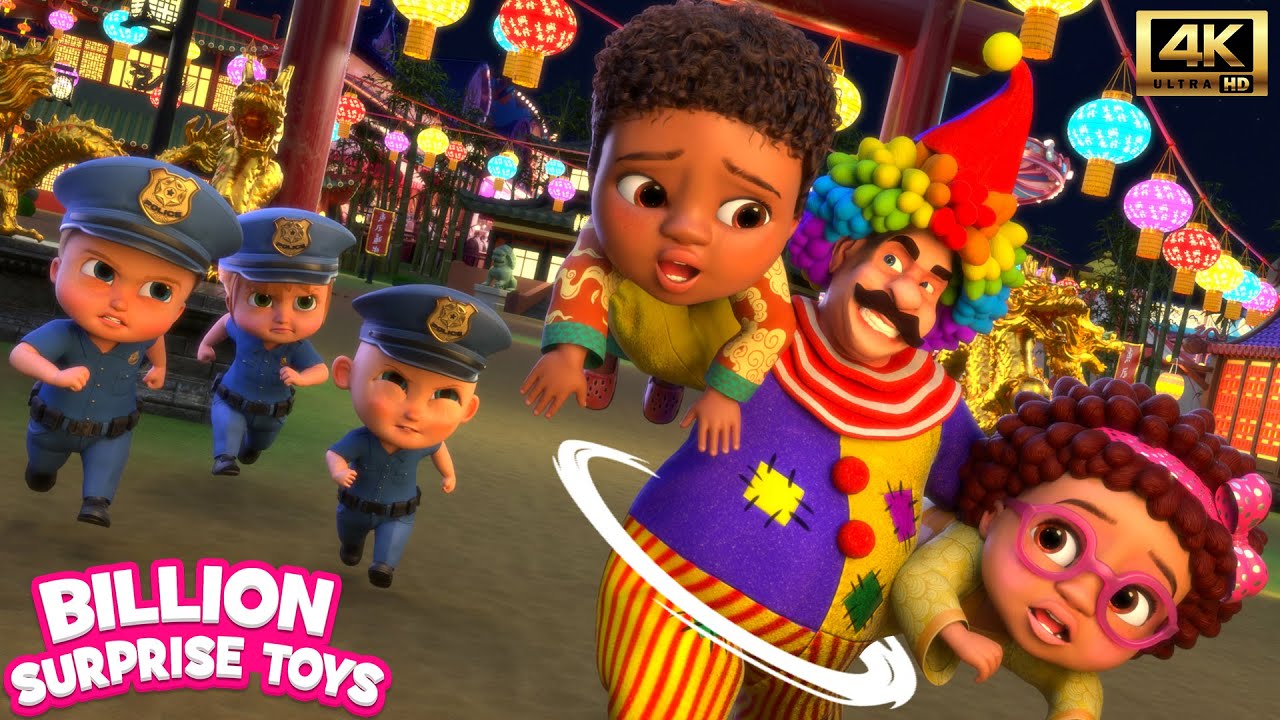 Clown Tricks & Kidnapping | Kids Police Stories S1E3 🎪