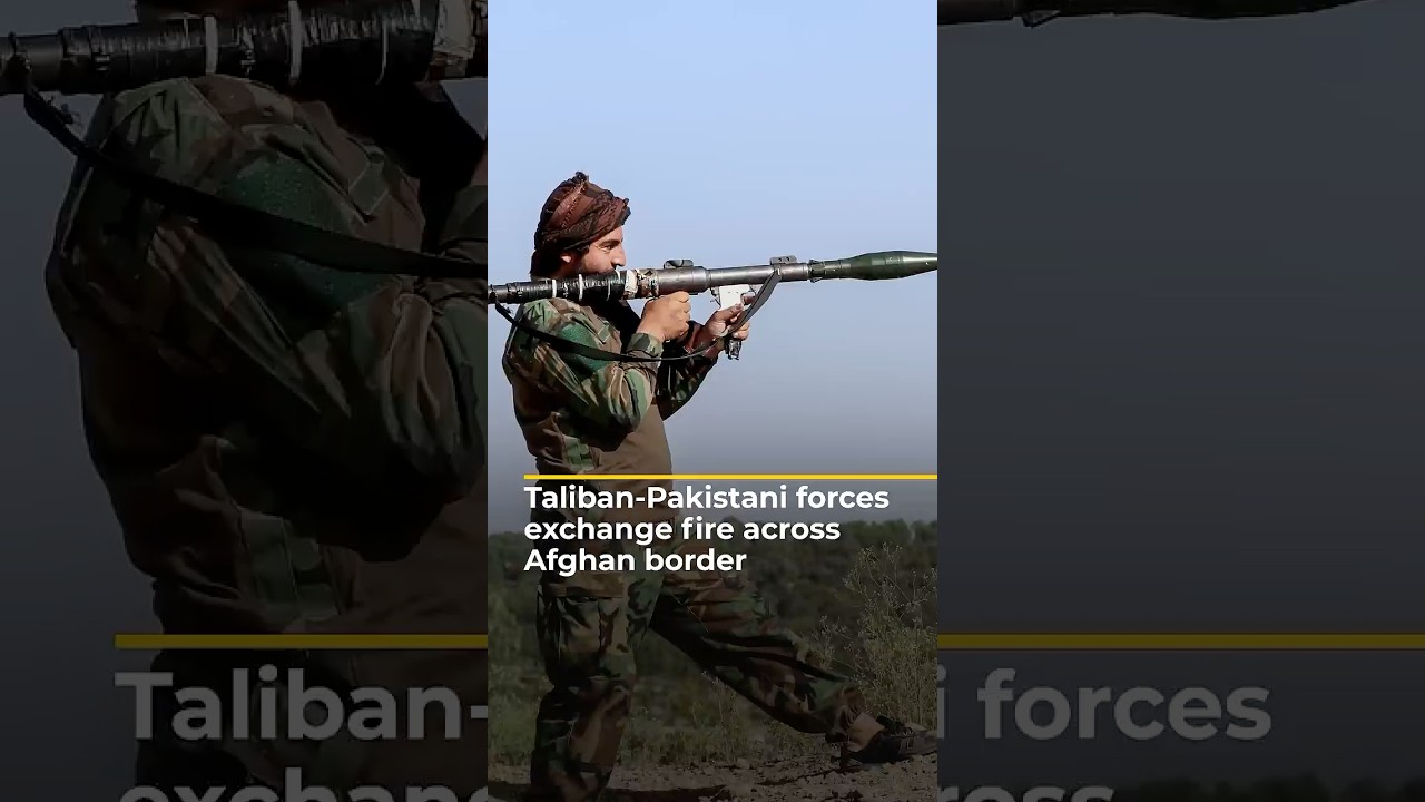 Taliban and Pakistani Forces Clash at Afghanistan Border 🚨