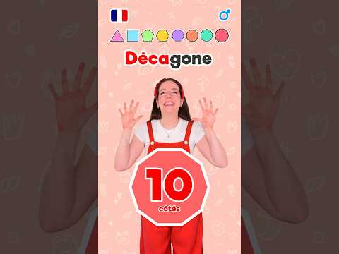 Les formes en français 3 🇫🇷 #apprendre #enfants #débutant #education #maternelle #géométrie
