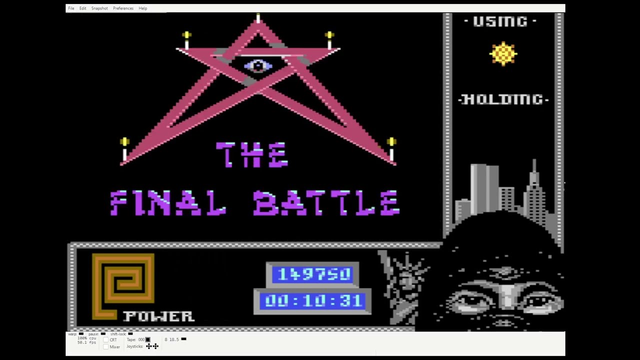 Last Ninja 2 C64 Speedrun: Sub 11 Minutes ๐