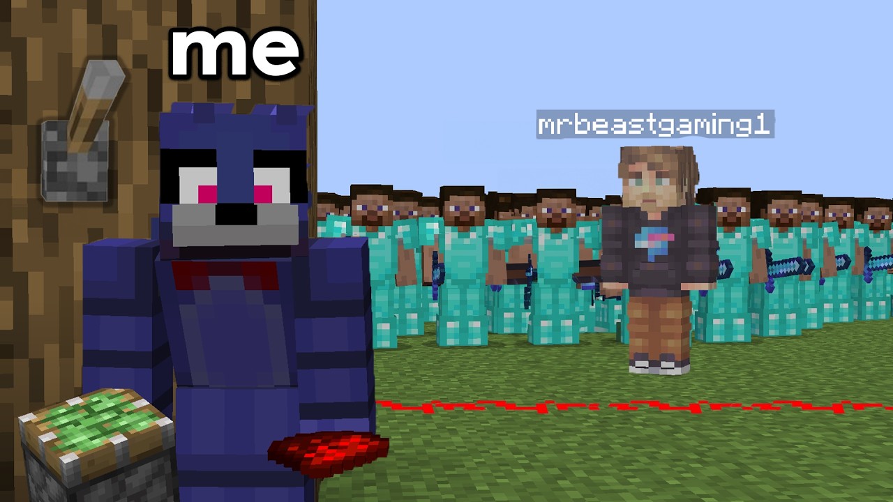 MrBeast Sent 1000 Players After Me! 😱