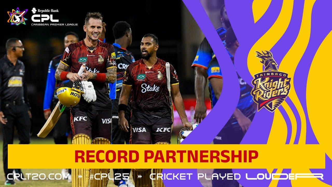 Pooran and Hales SMASH Biggest Partnership of CPL 2025! 😱