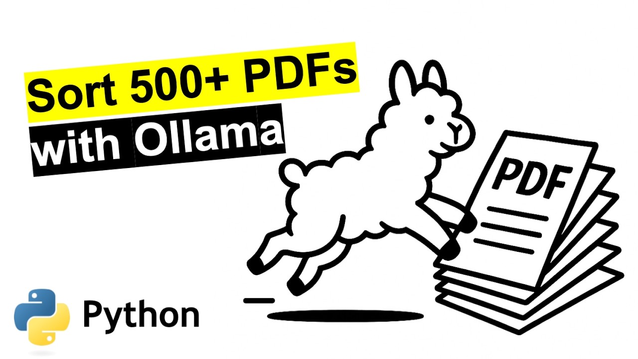 Sort 500+ PDFs Instantly with Python AI π
