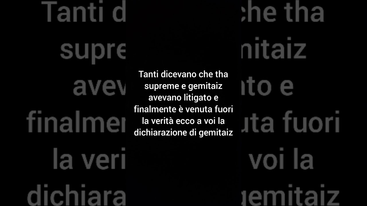 Tha Supreme e Gemitaiz: La Verità sul Liti🔥