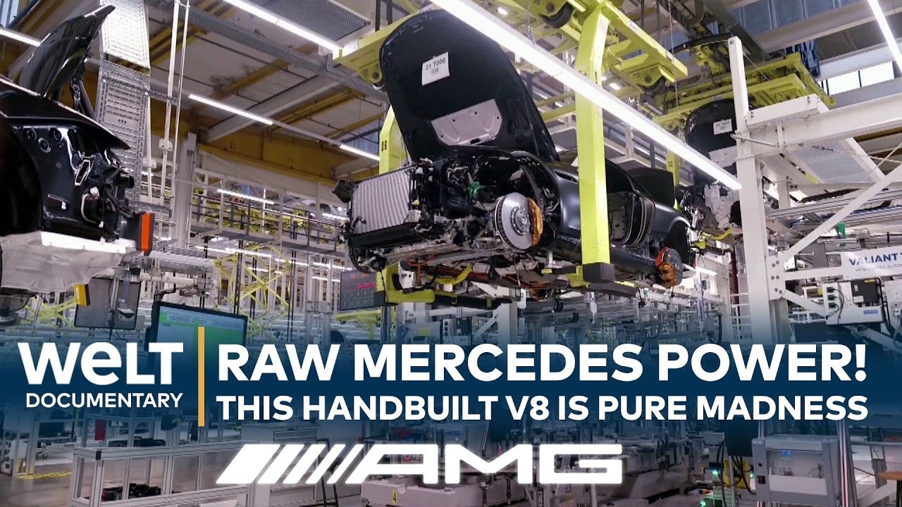 Mercedes AMG Handbuilt V8 Engines 🏎️