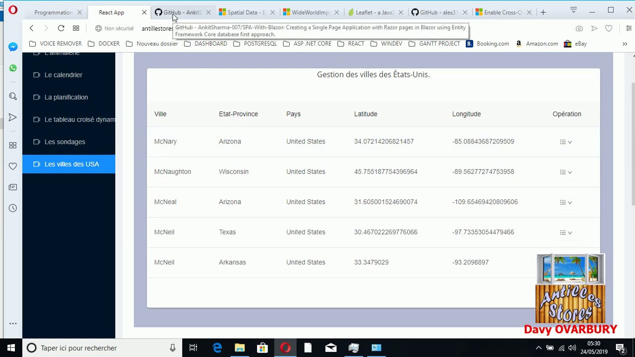 Cartographie dynamique avec ASP.NET Core 🌐