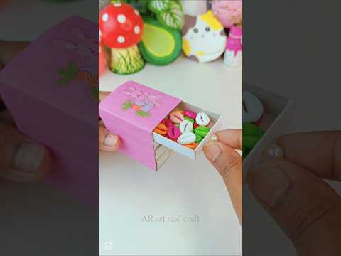 DIY mini storage box😱 #shorts #youtubeshorts #art #craft