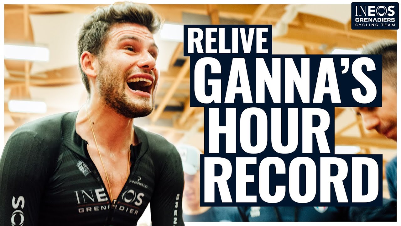 Watch Filippo Ganna Live Break the UCI Hour Record ⏱️ | INEOS Grenadiers