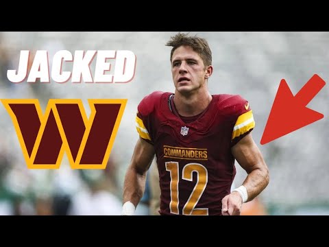 Luke McCaffrey Got RIPPED This Offseason… Commanders Secret Weapon?