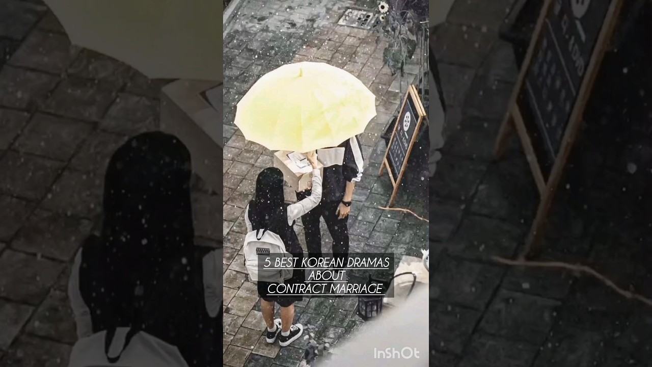 5 Top 5 Must-Watch Korean Dramas Featuring Contract Marriages 🤝