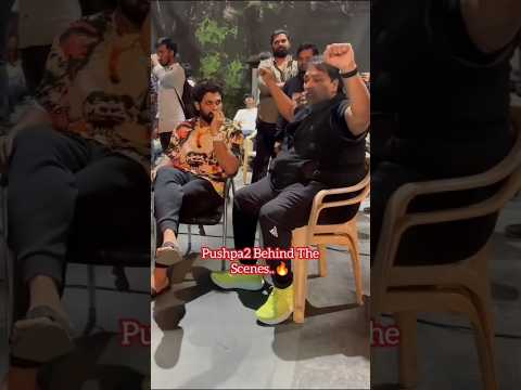 Pushpa 2 Behind the Scenes | Allu Arjun's Making Video