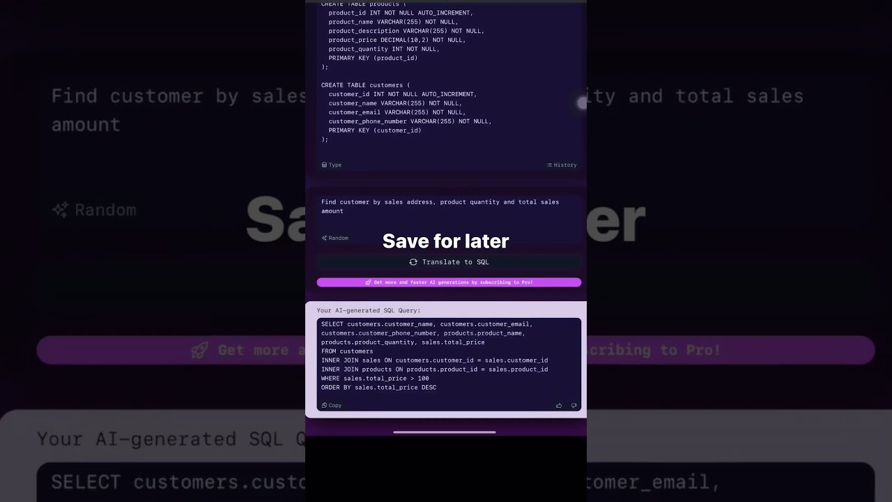 Convert Text to SQL Instantly with AI 🚀 | Demo with Sundas Khalid
