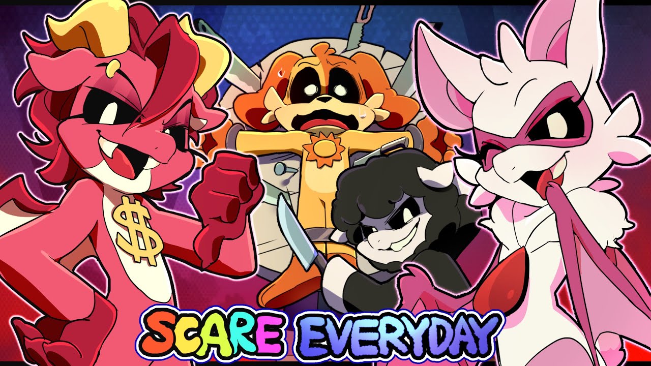 🎶 Scare Every Day! Nightmare Critters Theme Song | Poppy Playtime Chapter 4 (Full Animation)