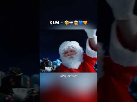 KLM at Christmas 🤩🇳🇱🎅💙🧡
