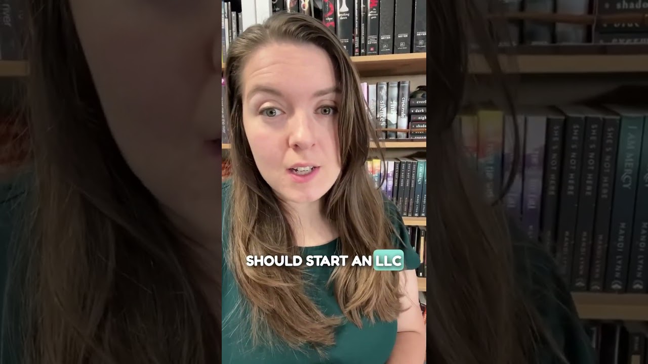 Should you get an LLC as a self-published author? #selfpublishing