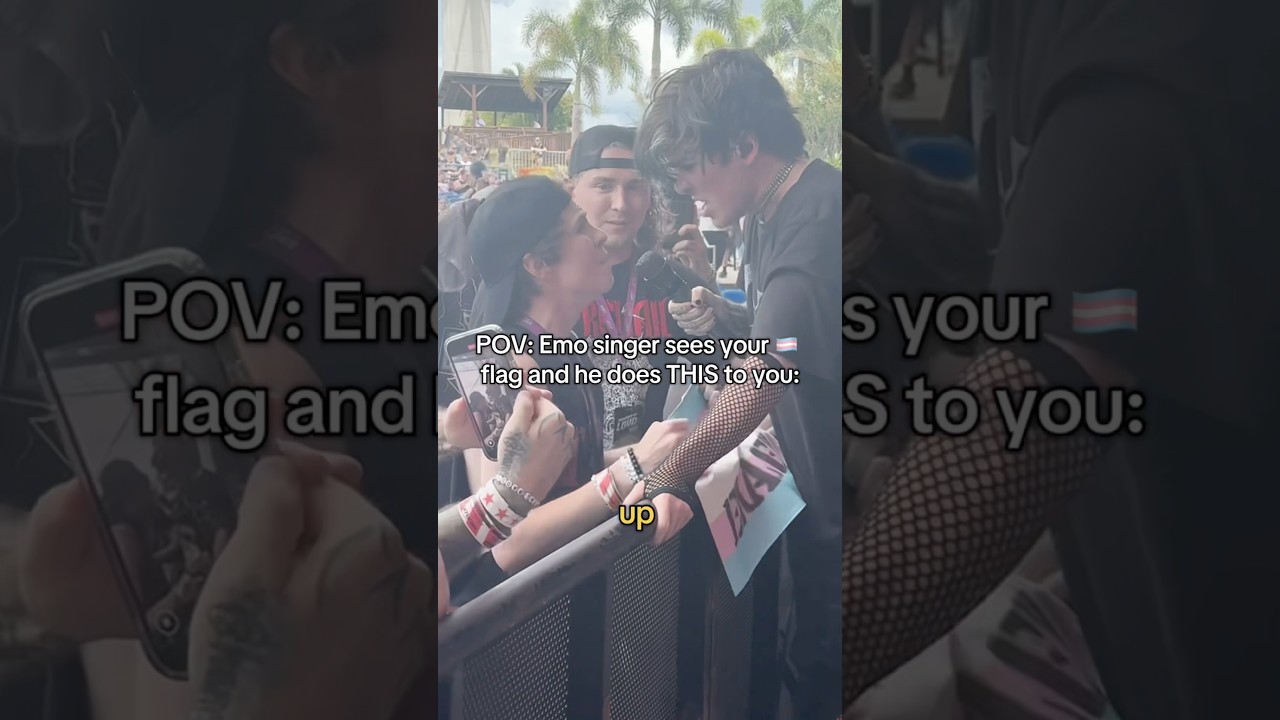 Punk's Bold Move Toward a 🏳️‍⚧️ Fan