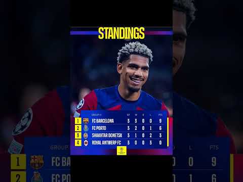 klasemen sementara liga Champions Grup H