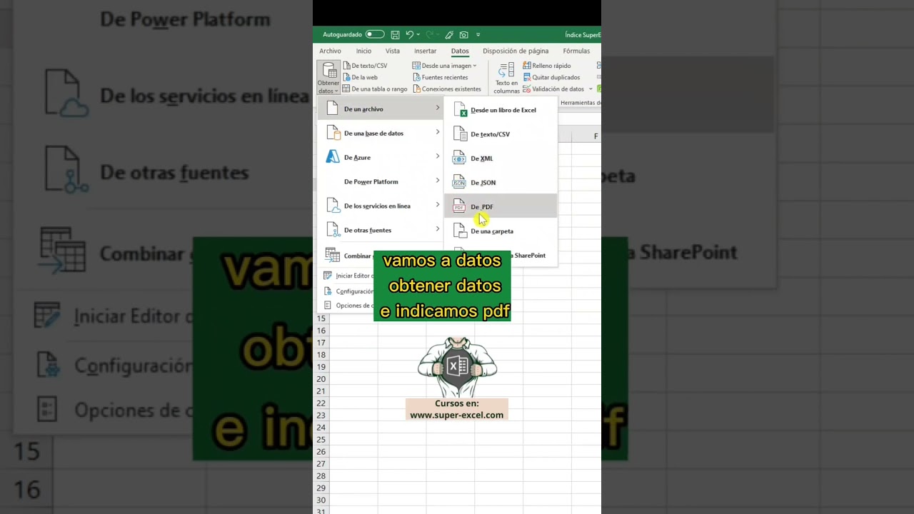 Guía Rápida para Convertir PDF a Excel