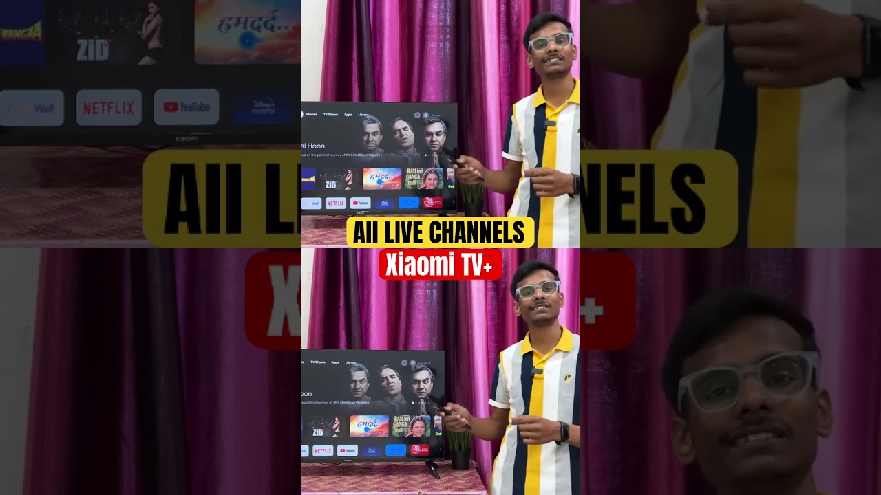 All Live Channels on Xiaomi TV+ 📺