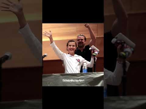 Their relationship 🥲 || #milliebobbybrown #davidharbour #growingup