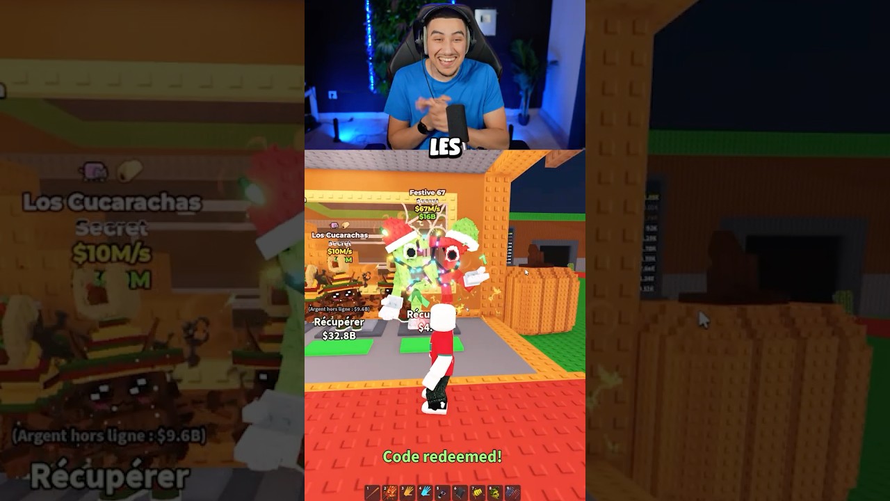 CODE FESTIVE 67: Steal A Brainrot! 🧠