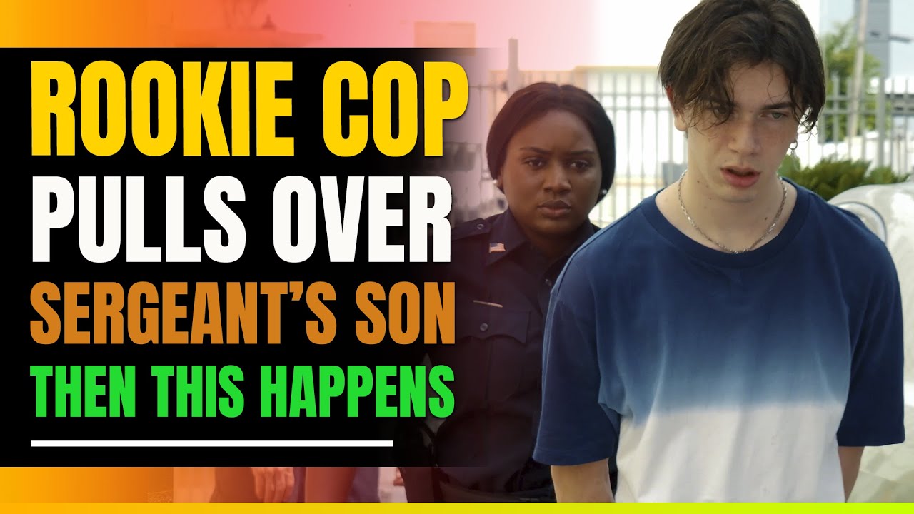 Rookie Cop Pulls Over Sergeant’s Son 🚓