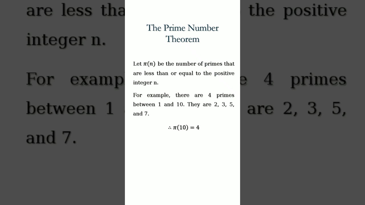 Unlocking Prime Numbers & The Prime Number Theorem for Cryptography 🔐