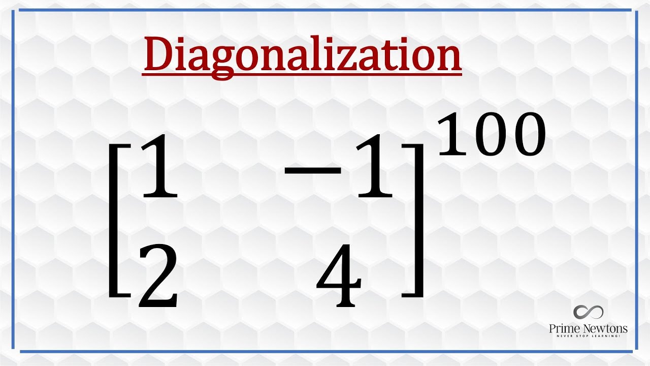Mastering Matrix Powers with Diagonalization 🔢