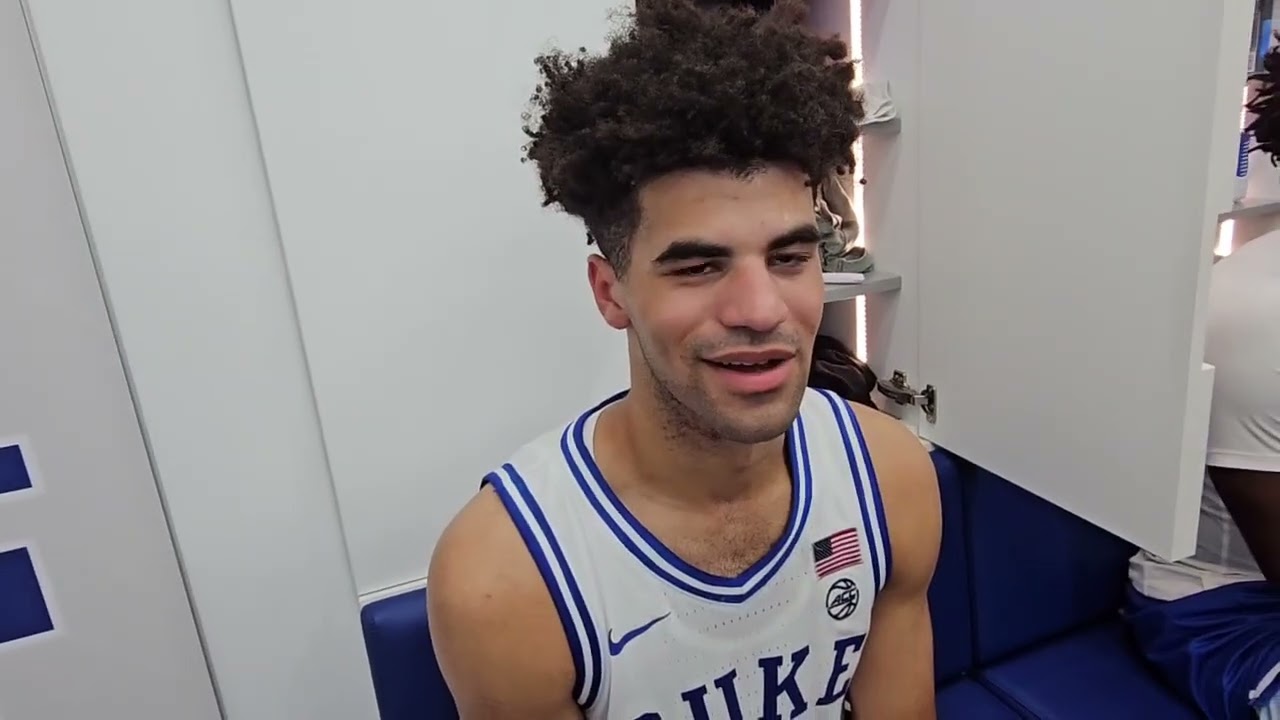 Duke Freshman Cayden Boozer on His First Game π