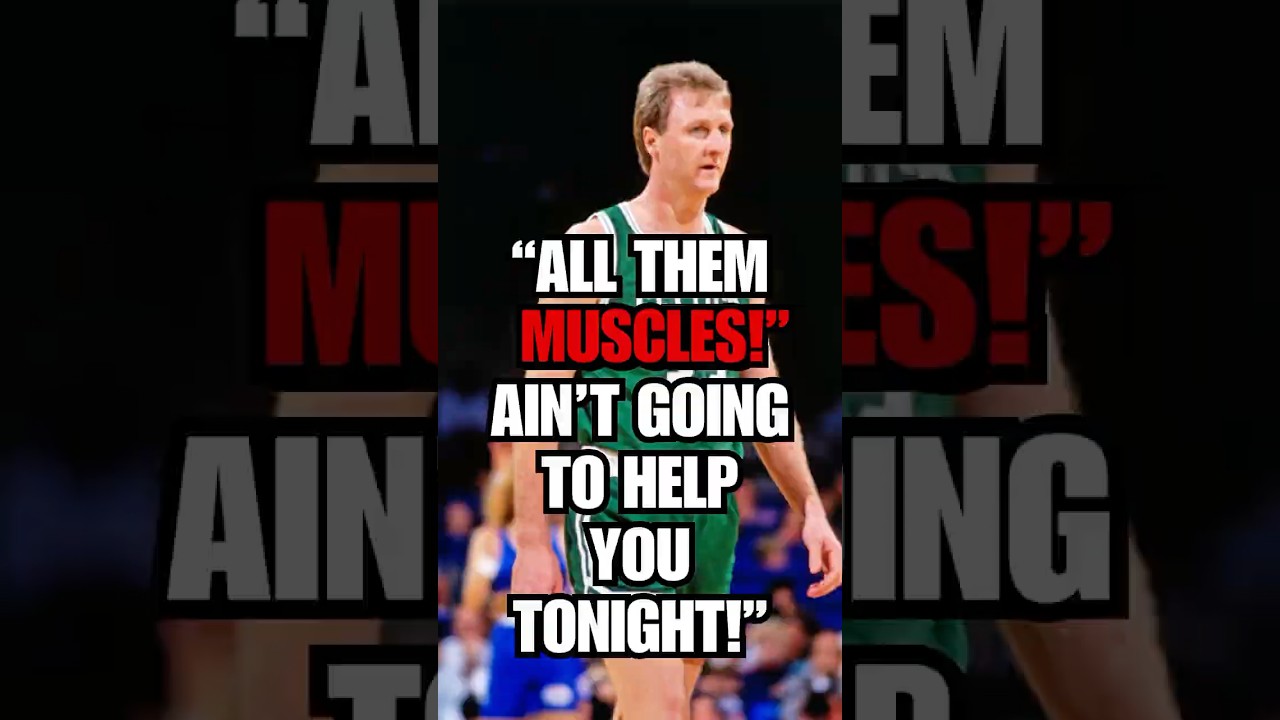 Kevin McHale tells a Larry Bird TRASH TALK story! 🔥 #shorts #larrybird