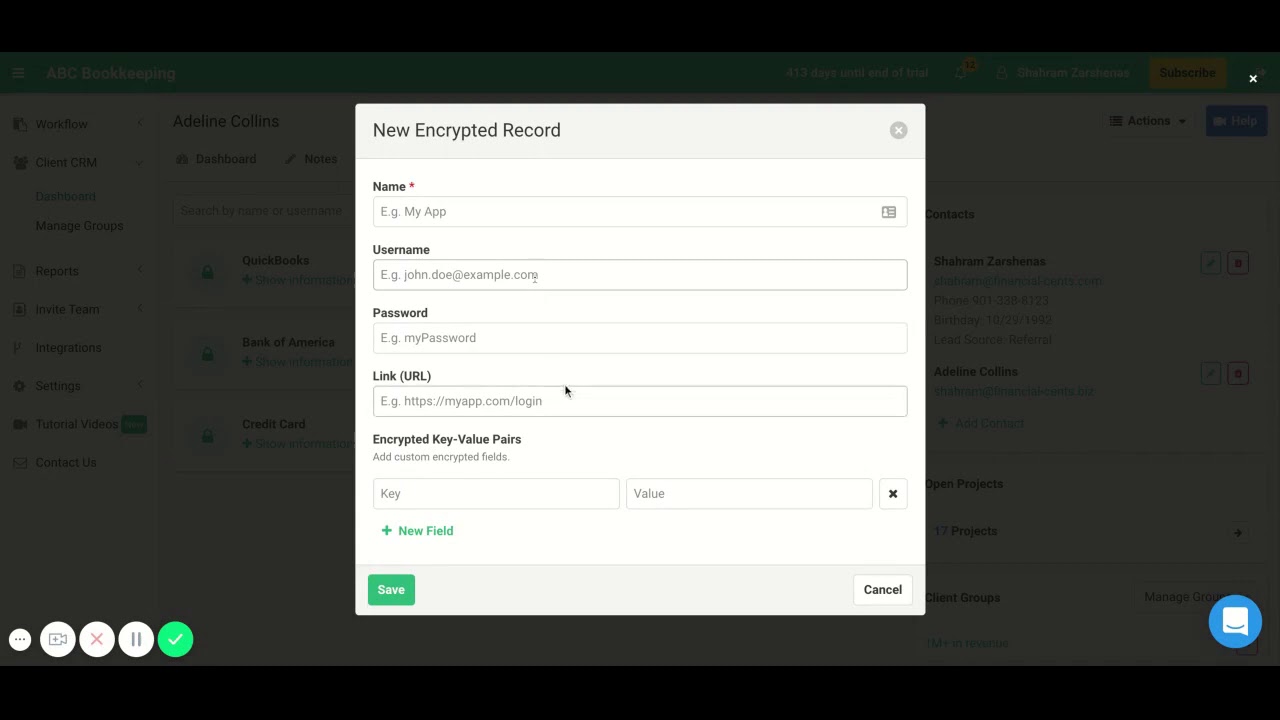Client Vault: Securely Store Client Passwords and Sensitive Information