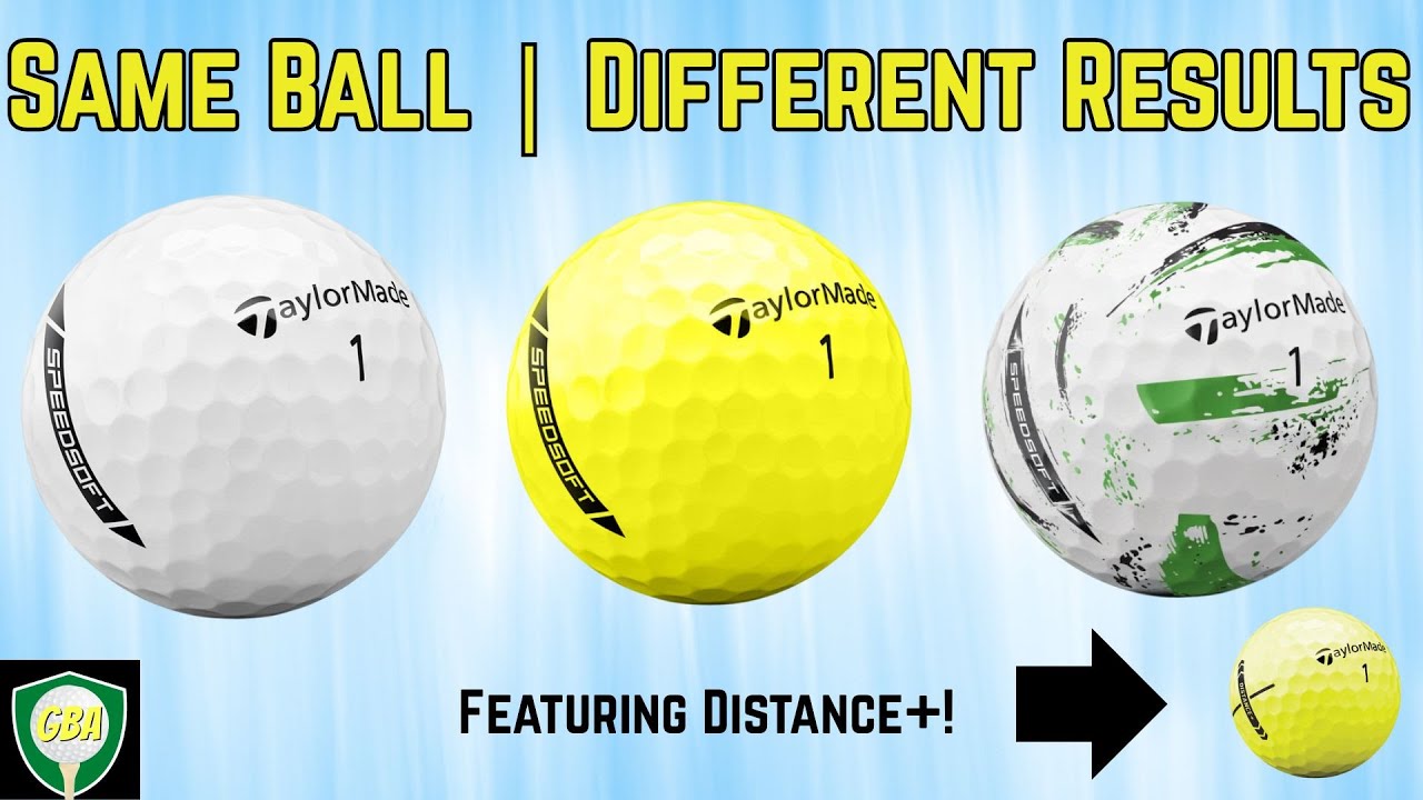 Taylormade Speedsoft, INK & Distance+ Golf Balls Review