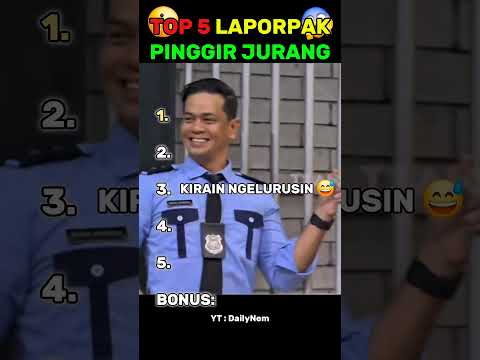 TOP 5 LAPOR PAK PINGGIR JURANG #lucu #laporpaktrans7 #laporpak #komedi #beranda #andretaulany