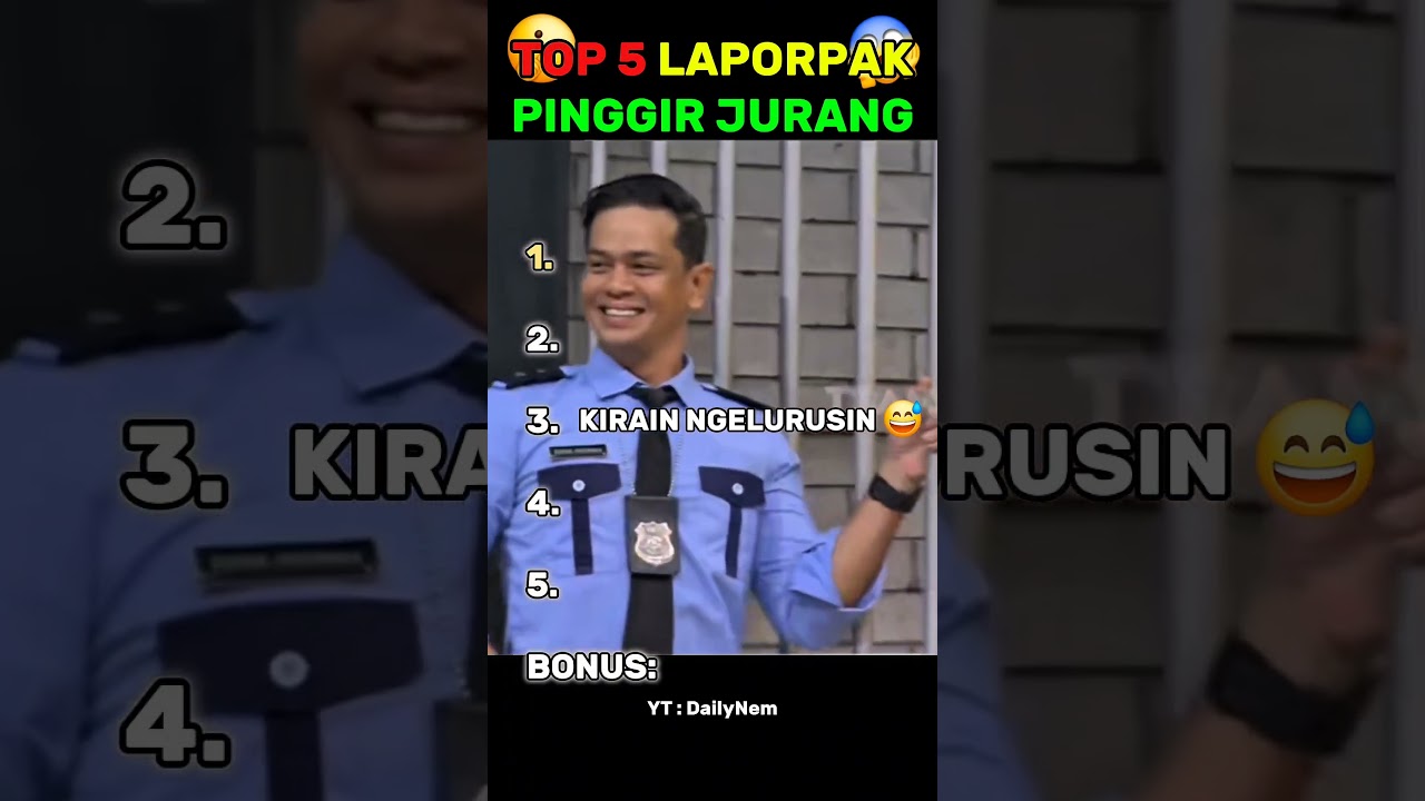 TOP 5 Top 5 Moments from Lapor Pak: Hilarious Clips from the Edge of the Cliff