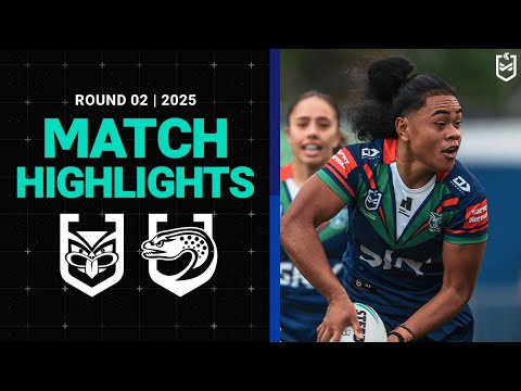 2025 NRLW Match Highlights | Warriors v Eels | Round 2
