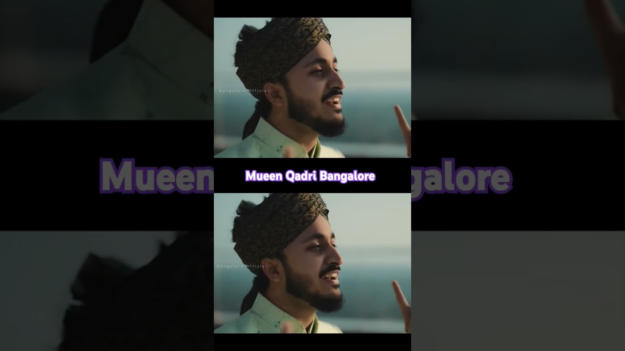 Mueen Qadri's New Kalam in Bangalore 2025 🎙️