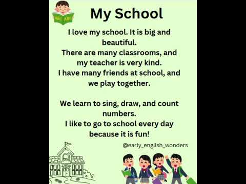 My School – Easy Reading for Kids 📚