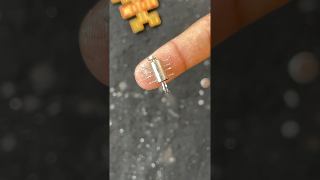 DIY Tiny Electric Insect 🐜 Using a Mini Vibration Motor | Easy & Fun Craft