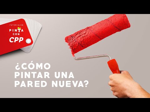#PintaConCPP: ¿Cómo pintar una pared nueva?