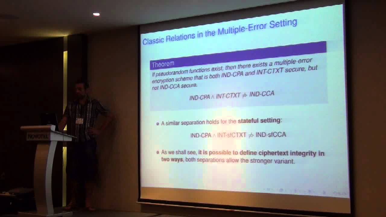 Understanding Decryption Failures in Symmetric Encryption 🔐 (FSE 2013)