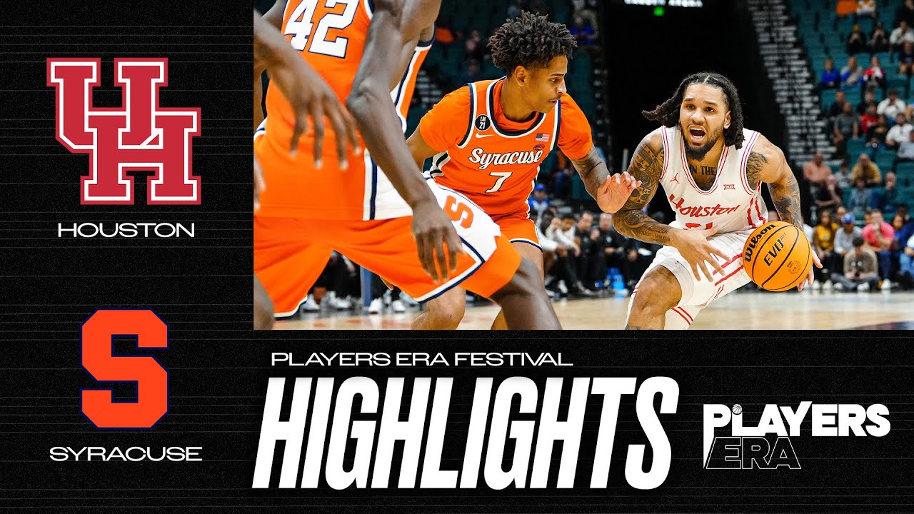 Houston Tops Syracuse in 2025 Players Era Game 🏀