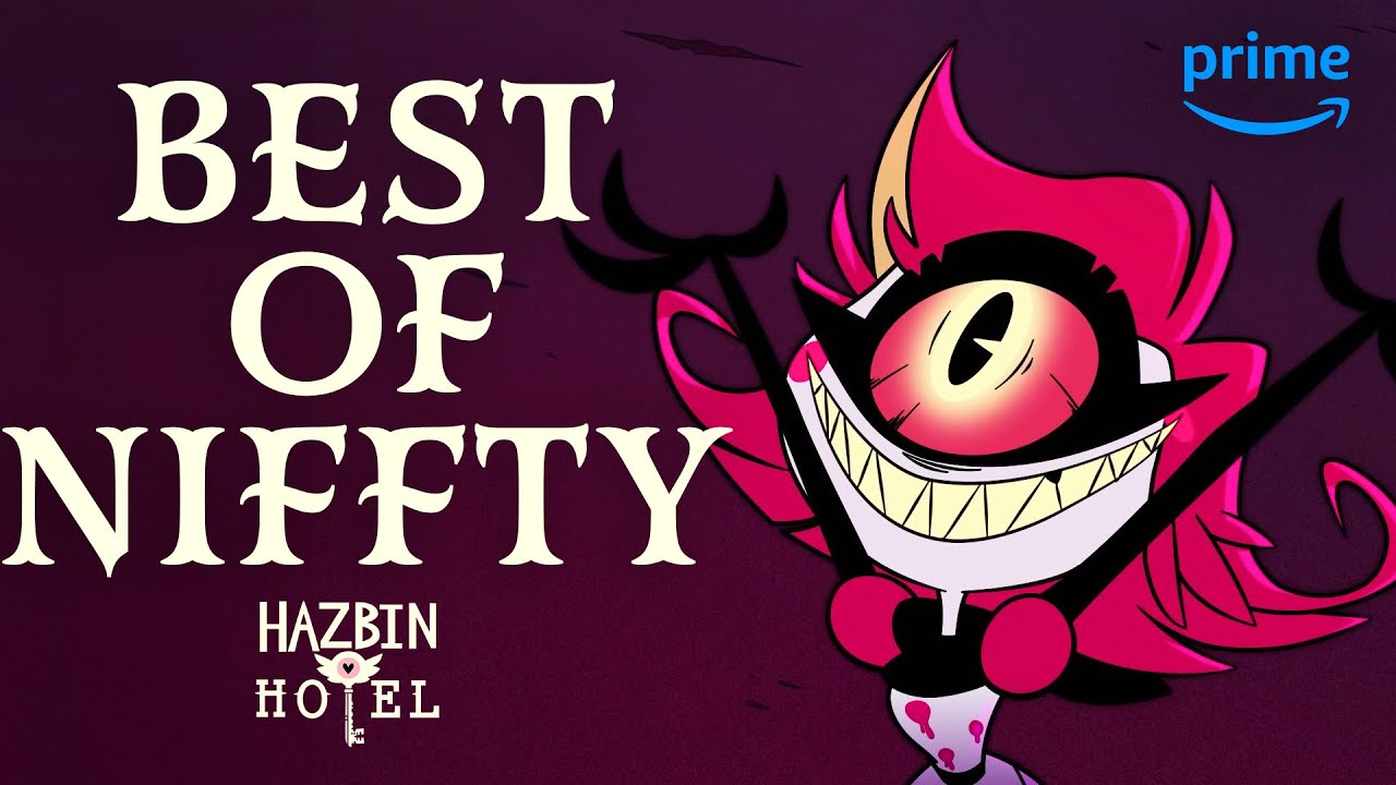 Niffty's Funniest and Best Moments in Hazbin Hotel on Prime Video 🎬