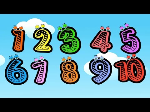 Numbers Song | Children Songs | Learn English Numbers Song | 10 Little Numbers