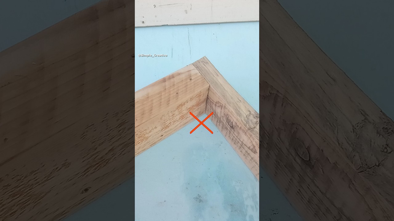 Woodworking Tips: Making Strong Corner Joints 🛠️