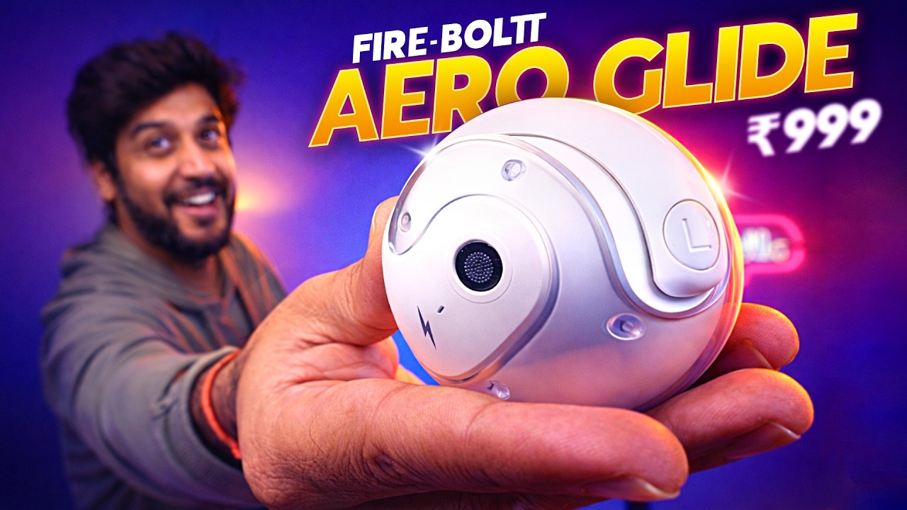 Future-Ready Fire Boltt FirePods Aero Glide ⚡️