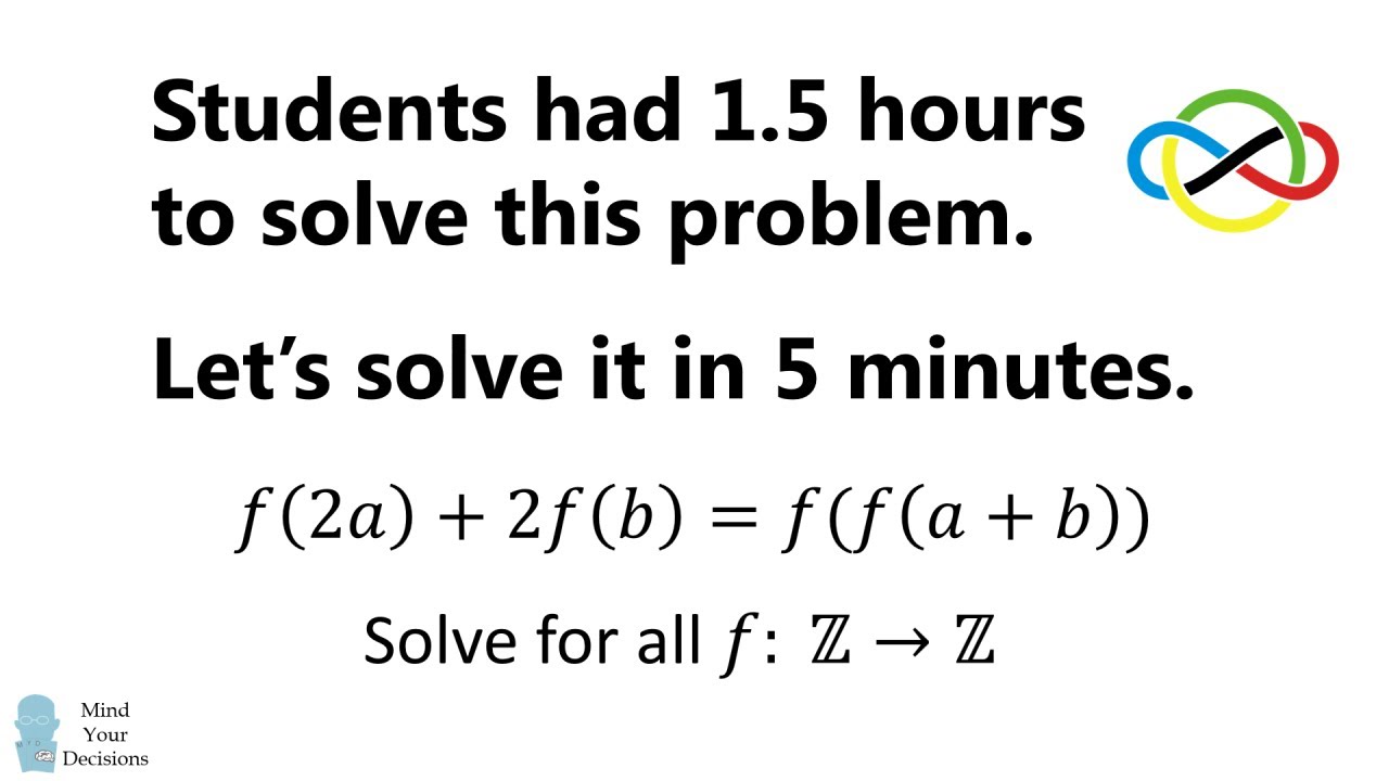 High School Olympiad Challenge: An Easy Problem That Stumped Many 🧩