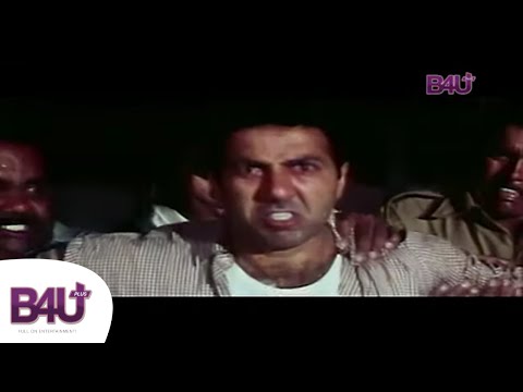 Sunny Deol fight scene with Katya | Ghatak movie | HD